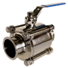 Tri-Clamp Ball Valve (Encapsulated)
