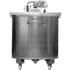 Jacketed, Variable Capacity, Conical Bottom Tanks 1,000 to 2,150 Liter