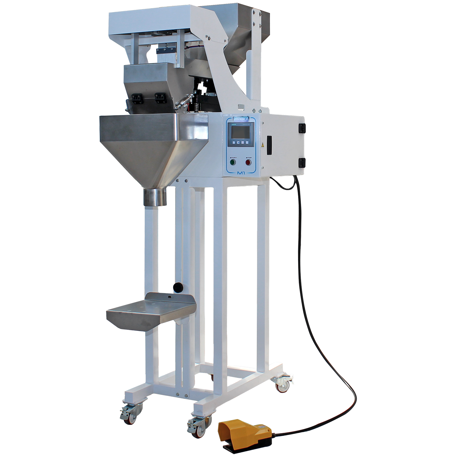 Jacketed, Variable Capacity, Conical Bottom Tanks 1,000 to 2,150 Liter