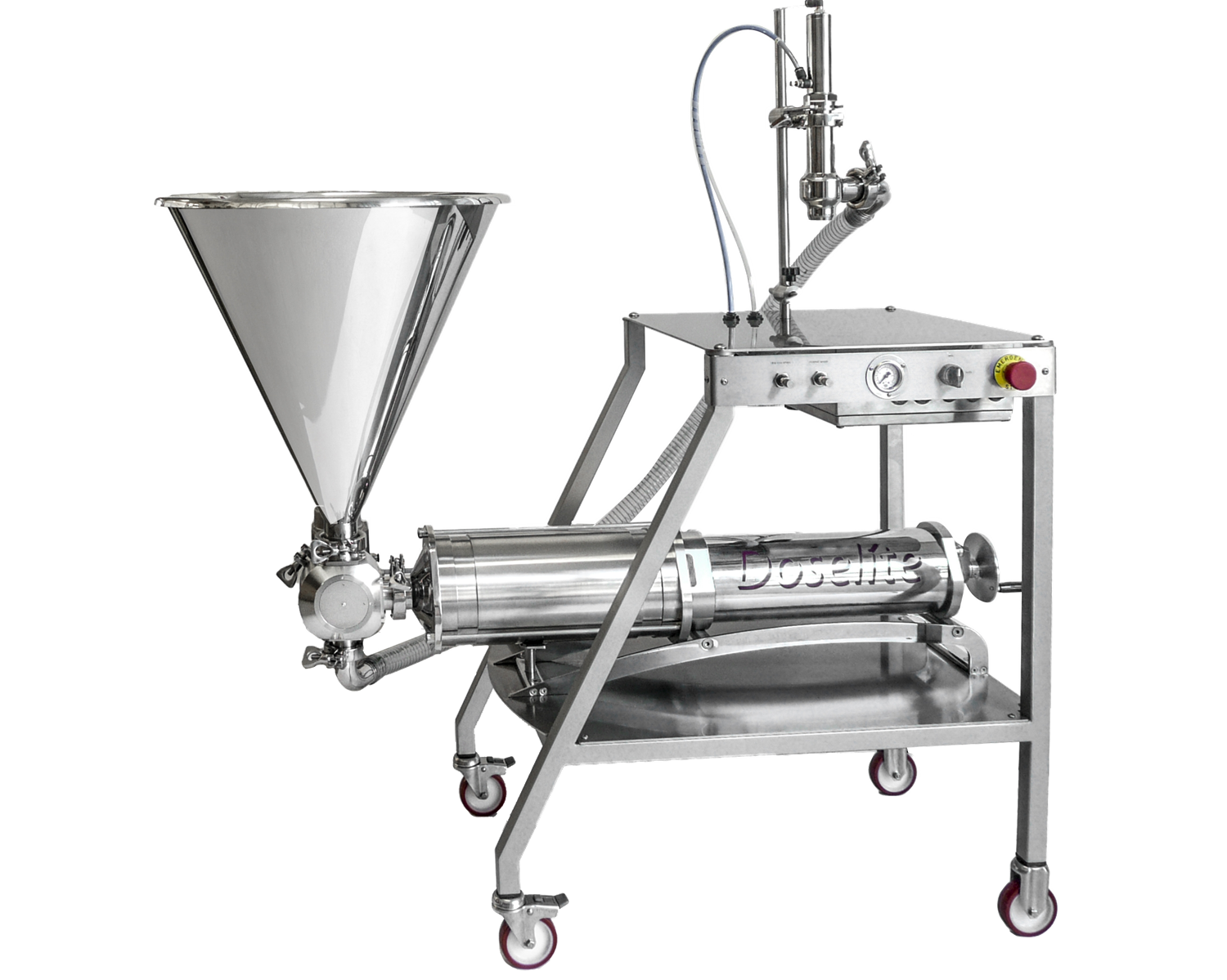 Volumetric Piston Filler (50-2000 ml) - Pneumatic (Carted)