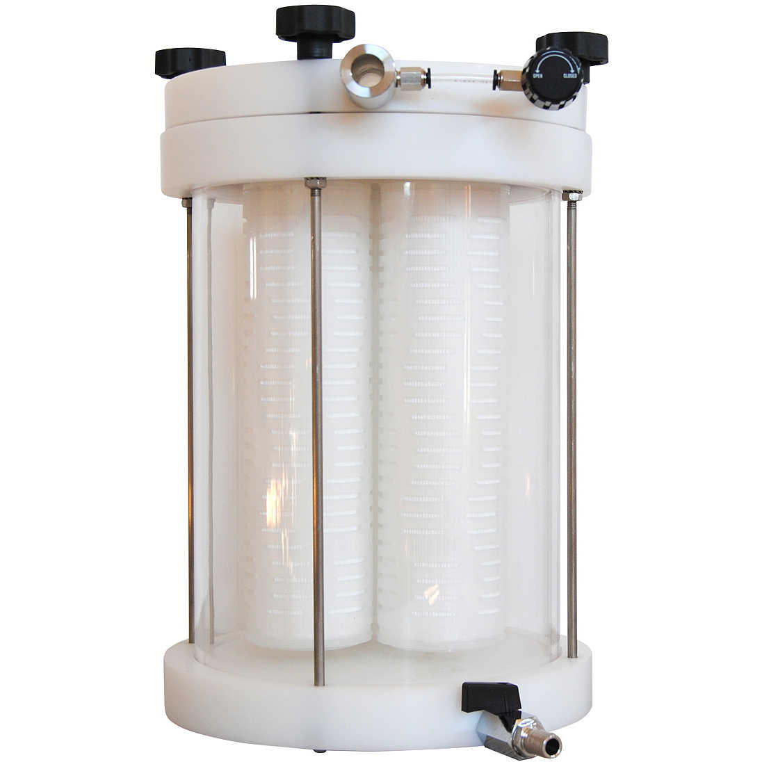 Enolmaster Tandem Pro Inline Filter Housing - Spirits (Pyrex)